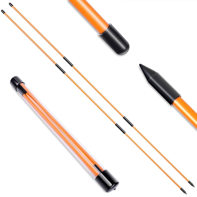 BIRDIEBLAST Professional 2 or 3 or 4 Pack Collapsible Golf Alignment Sticks, Premium 40" Alignment Golf Stick Ideal for Aiming, Putting and Swing Practice - Image 1
