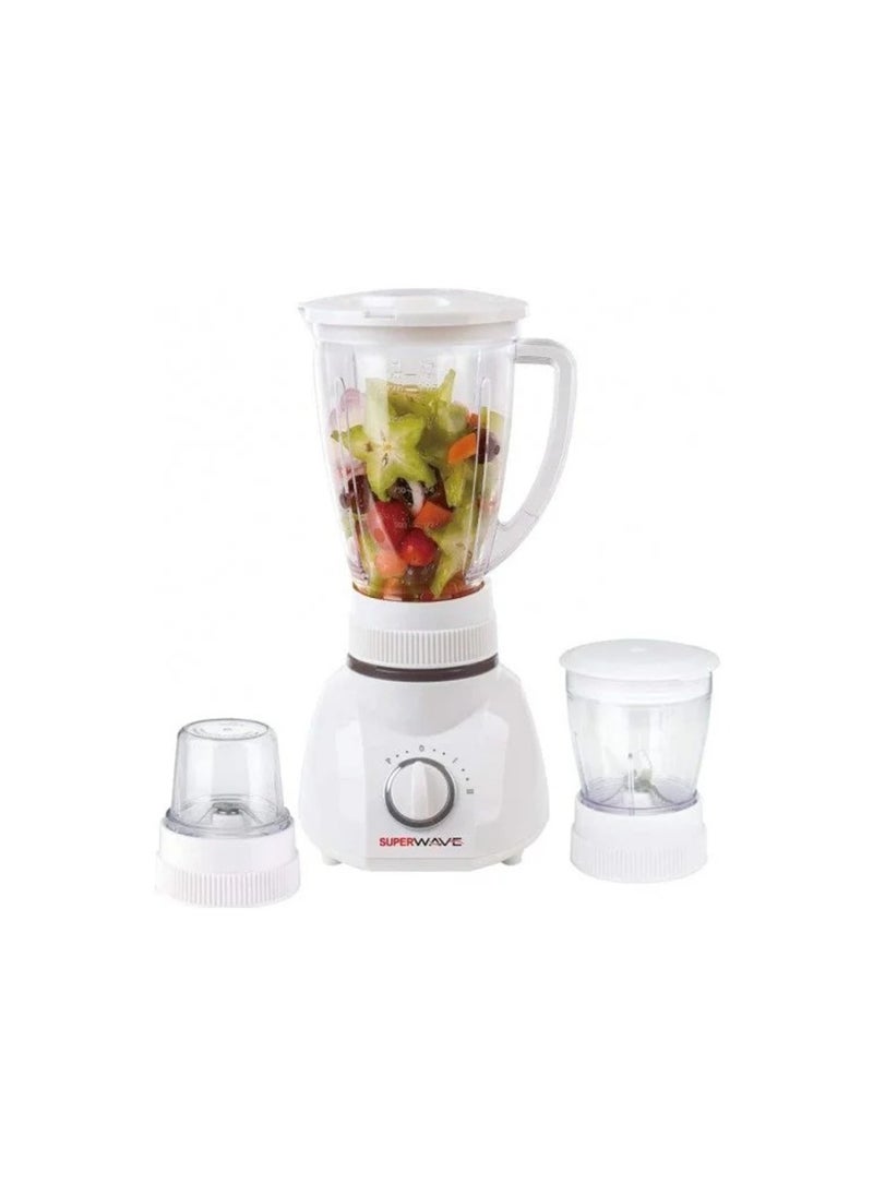 SAFEMORE 3 in 1 Blender 400W 1.6Liter