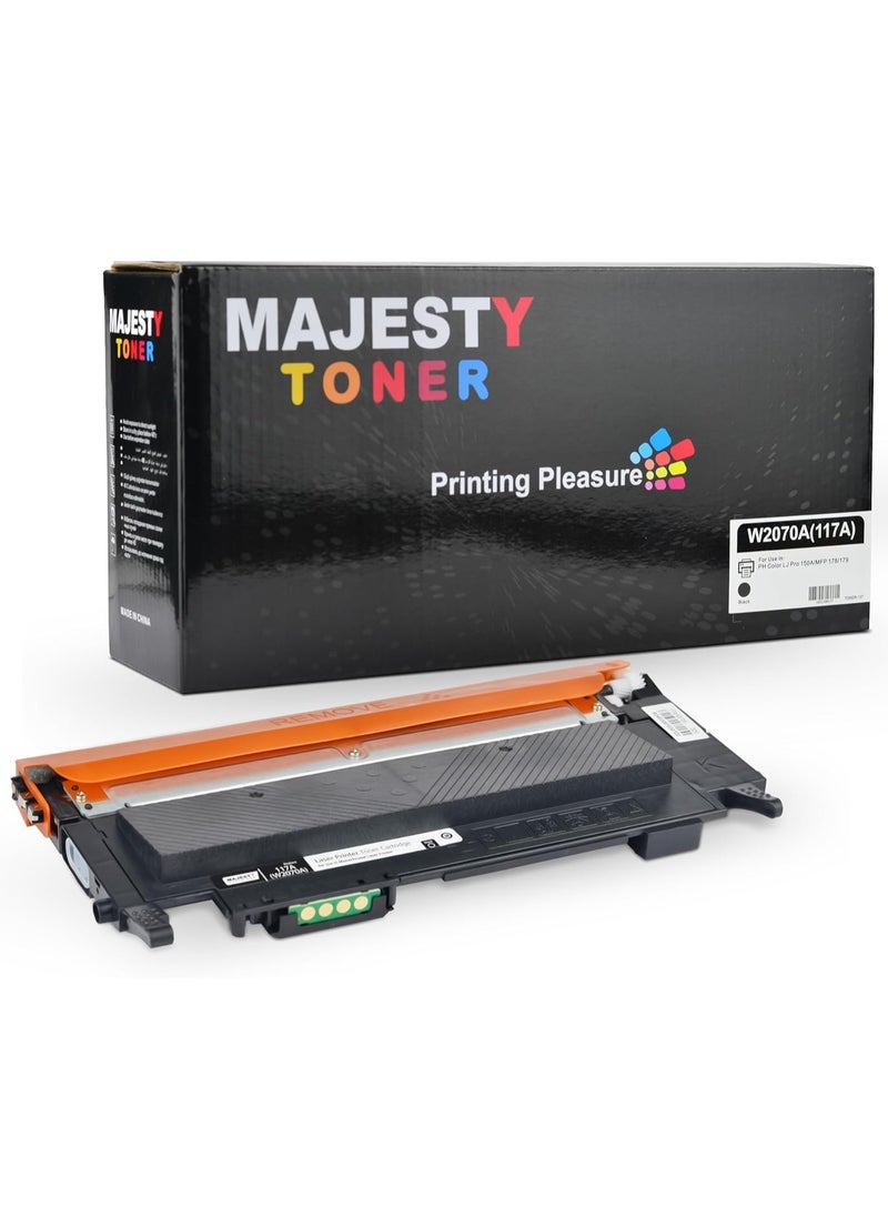 Fast Print MAJESTY COMPATIBLE Toner 117A Black - W2070A  - Image 1