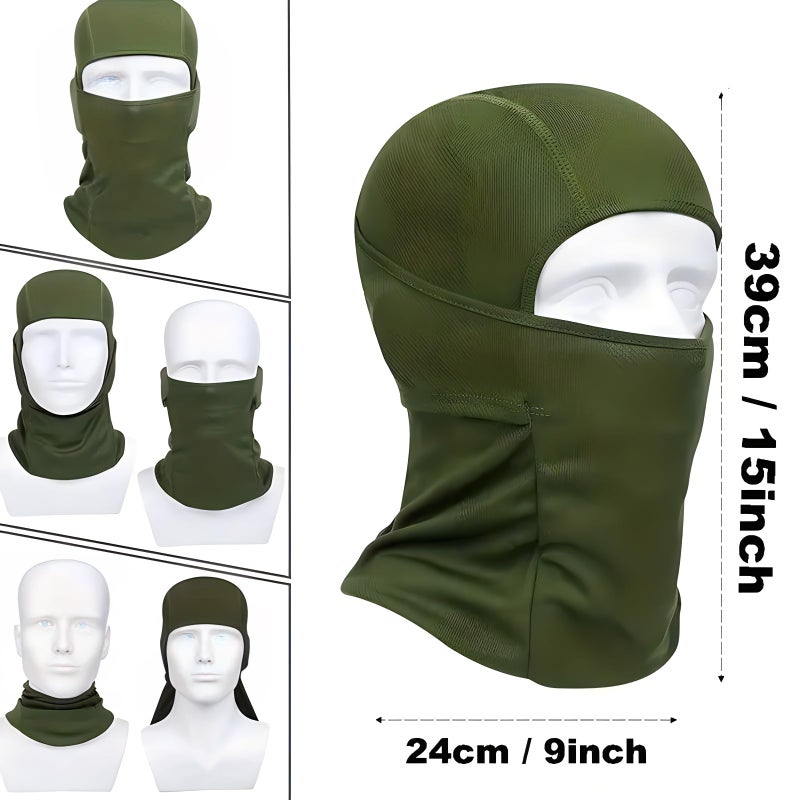 Cmonie 6 Packs Ski Mask Sun UV Protection Hood Breathable, Balaclava Face Mask for Men Women - Motorcycle Fish (6Pcs Color M, One size) - Image 2