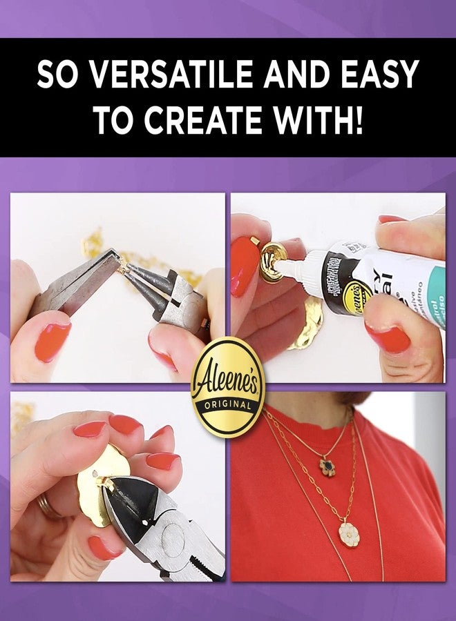 Aleene's 21709 Jewelry & Metal Glue, 0.7 oz - Instant Adhesive, Permanent Bond, Waterproof, Dries Clear, Ideal for Repairs - Image 4