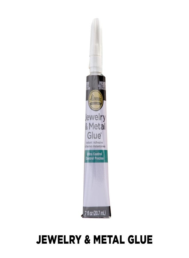 Aleene's 21709 Jewelry & Metal Glue, 0.7 oz - Instant Adhesive, Permanent Bond, Waterproof, Dries Clear, Ideal for Repairs - Image 2