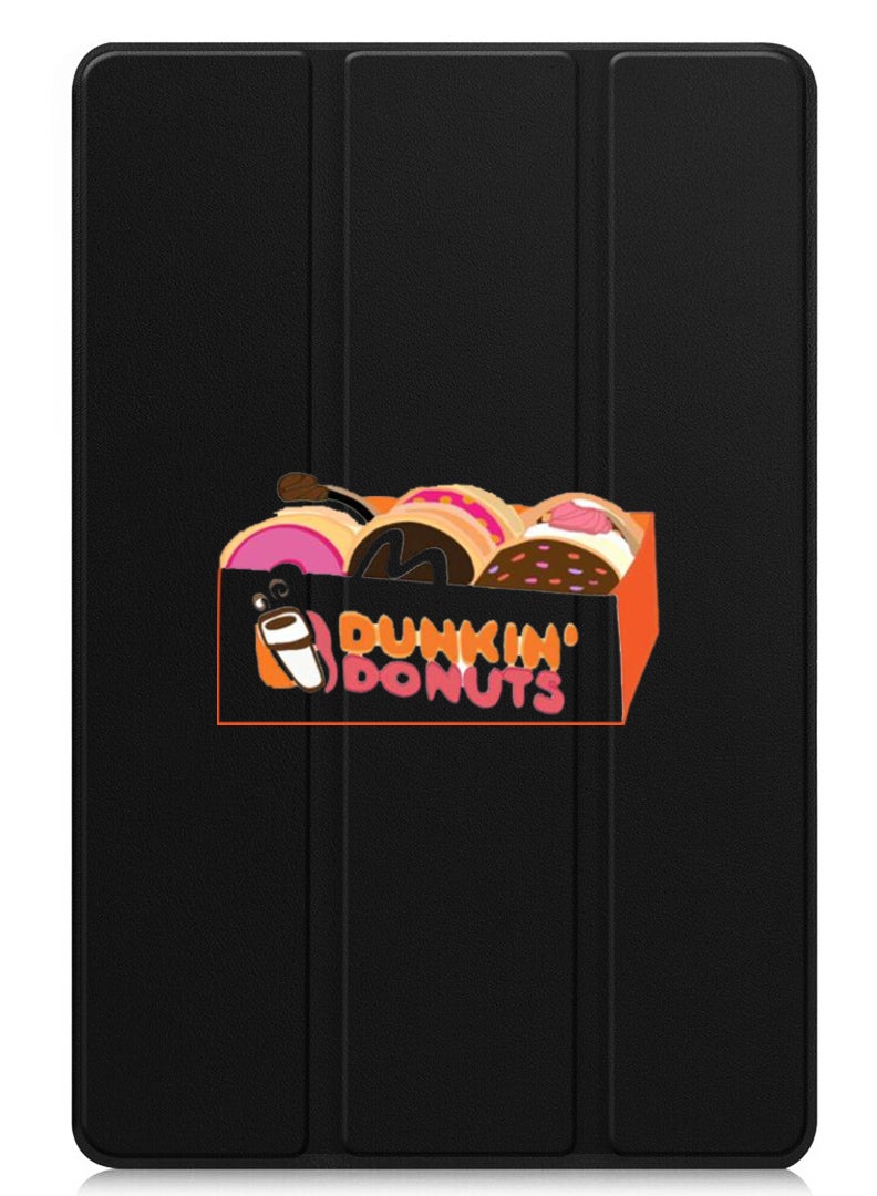 Theodor Protective Flip Case For Apple iPad Pro 11 (2024) With Trifold Stand Auto Wake Sleep Shockproof Cover Donuts - Image 1