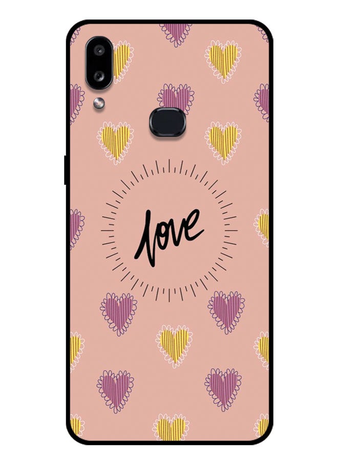 EYE CATCH Printed Protective Case Cover For Samsung Galaxy A10S -  Love - Image 1