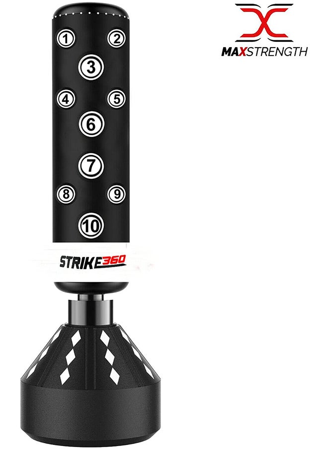 Max Strength Kickboxing Freestanding Boxing Punching Bag 5.5feet (168cm)  - Image 3