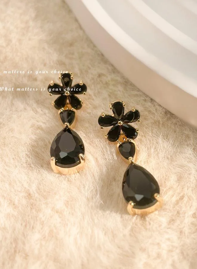 Take Two Flower Dangle Earrings