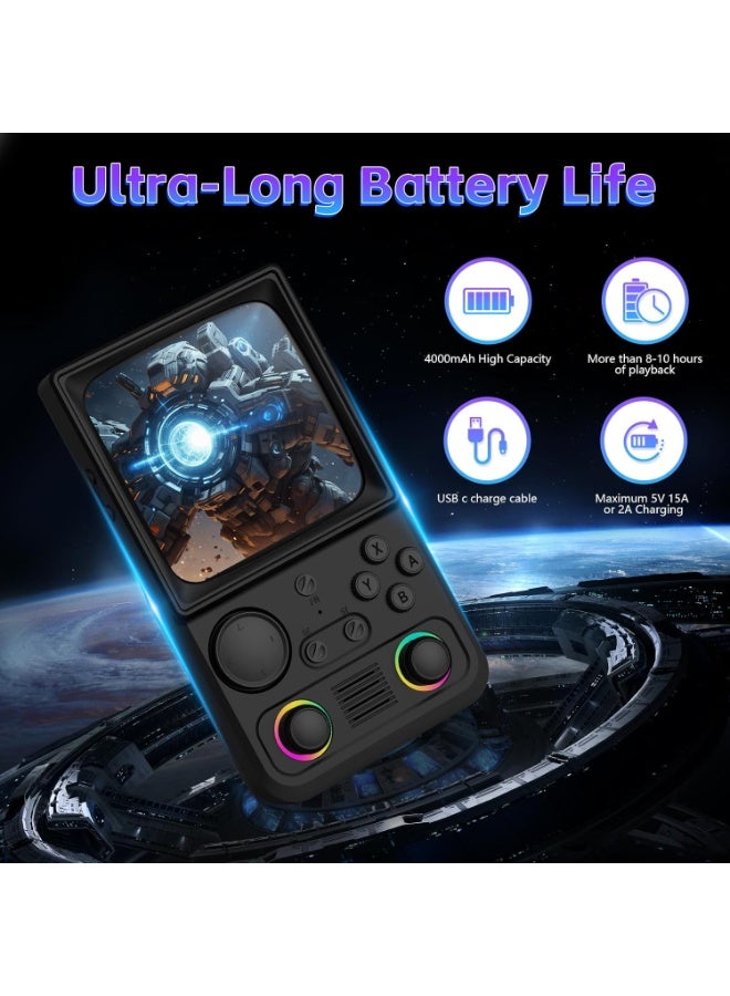 TIGER Retro Handheld Game Console with 4.0 Inch IPS HD Screen, 64GB Built-In Memory, 18,000+ Classic Games, WiFi & OTG Support, Portable Mini Arcade Gaming System, Classic Black - Image 5