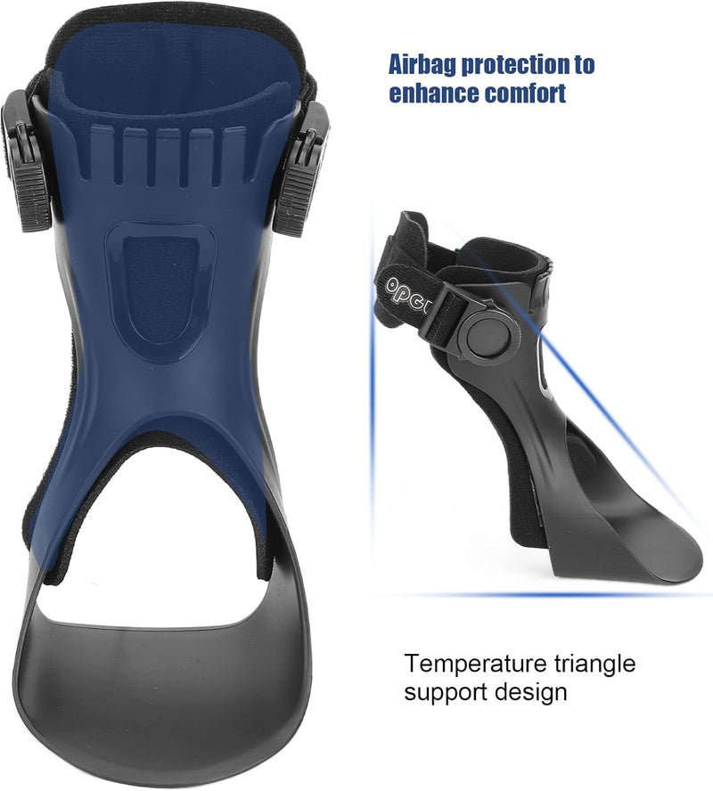 cheekyglo Drop Foot Brace Orthosis, Foot Drop Brace for Walking, Ankle Foot Orthosis Support Brace for Men and Women  Drop Foot Braces for Achilles Tendon(MLeft Foot)M Left Foot - Image 3