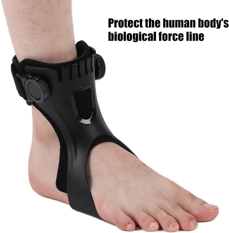 cheekyglo Drop Foot Brace Orthosis, Foot Drop Brace for Walking, Ankle Foot Orthosis Support Brace for Men and Women  Drop Foot Braces for Achilles Tendon(MLeft Foot)M Left Foot - Image 4