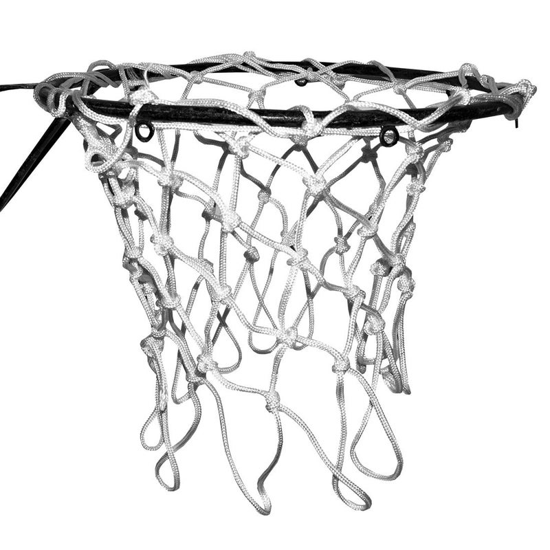 TRIUMPH Basket Ball Net BB-105-E White Nylon Tournament Quality Extra Thick Silky Thread Basketball Nets 1 Pair - Image 3