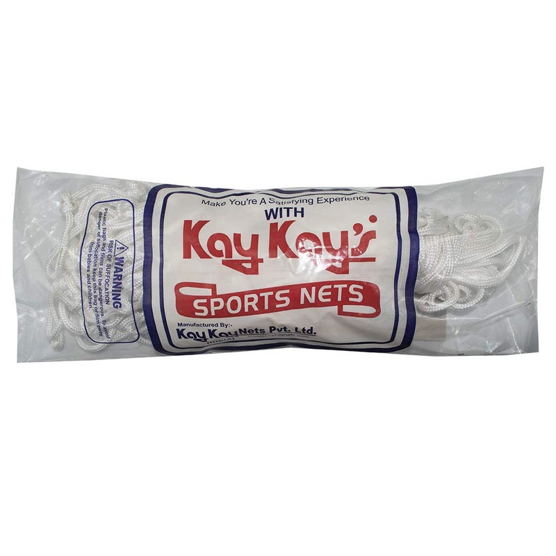 TRIUMPH Basket Ball Net BB-105-E White Nylon Tournament Quality Extra Thick Silky Thread Basketball Nets 1 Pair - Image 2