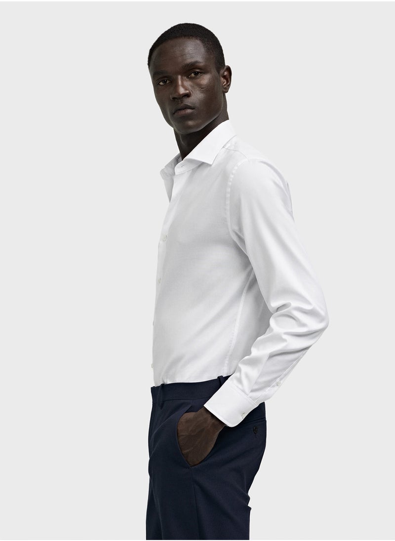 Mango Man Essential Regular Fit Shirt  - Image 3