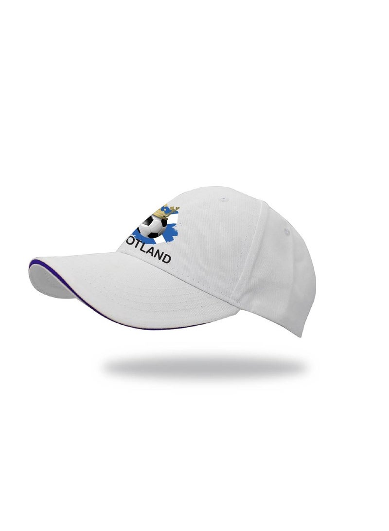 PRINTSHOP4ME Scotland Unisex Adult Football Cap for Both Men and Women With Metal Adjustable Buckle Closure - Perfect for Football Fans, Match Days, Outdoor Activities, and Everyday Wear - Image 4