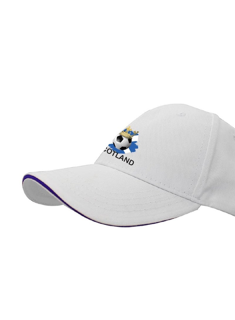 PRINTSHOP4ME Scotland Unisex Adult Football Cap for Both Men and Women With Metal Adjustable Buckle Closure - Perfect for Football Fans, Match Days, Outdoor Activities, and Everyday Wear - Image 5