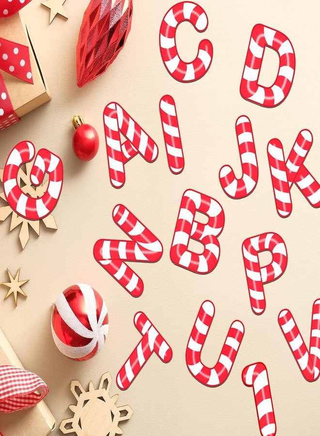 Denylo pro 200 Pieces Christmas Bulletin Board Decoration Winter Alphabet Number Cutouts Holiday Bulletin Board Alphabet Letters and Number Accents for Xmas Winter Home School Classroom Chalkboard Decor - Image 3