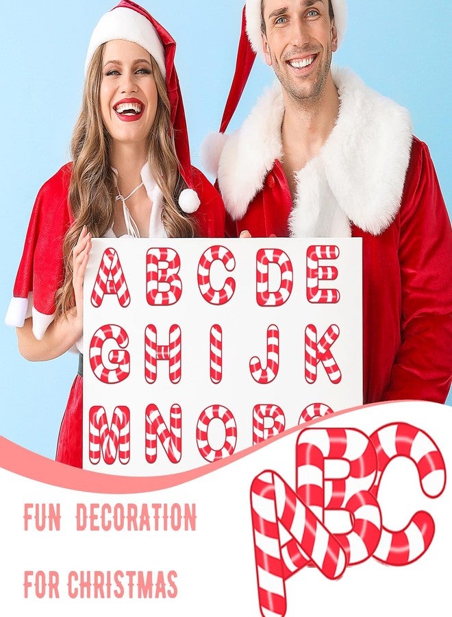 Denylo pro 200 Pieces Christmas Bulletin Board Decoration Winter Alphabet Number Cutouts Holiday Bulletin Board Alphabet Letters and Number Accents for Xmas Winter Home School Classroom Chalkboard Decor - Image 4
