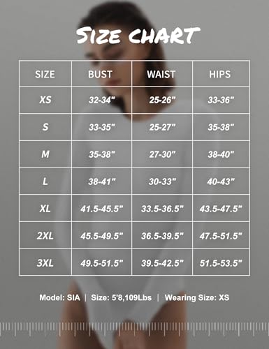PUMIEY Body Suits For Womens Long Sleeve Tops Splashed White Medium - Image 2