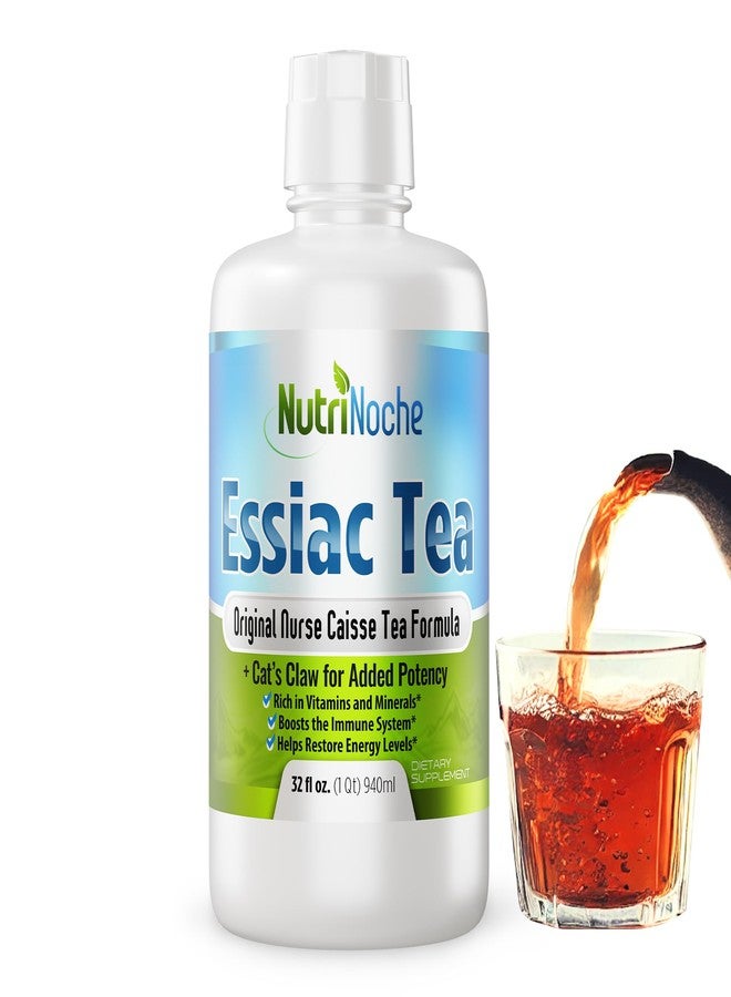 NutriNoche 5-Herb Essiac Tea - 32oz (30-Day Supply) - Ready to Drink Botanical Tonic with Organic Cat's Claw, Burdock Root, Sheep Sorrel, Slippery Elm, and Indian Rhubarb - Made in USA - Image 3