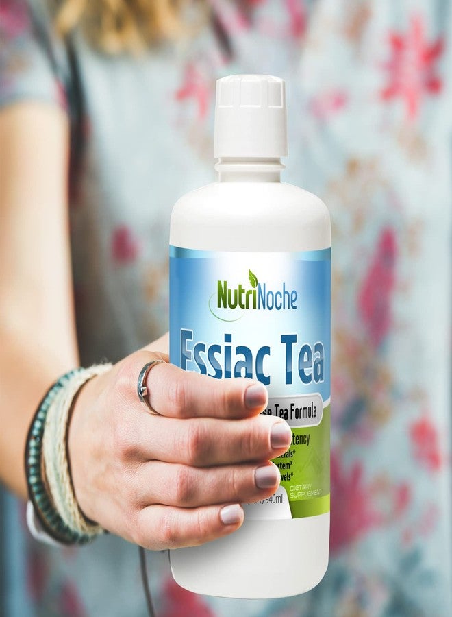 NutriNoche 5-Herb Essiac Tea - 32oz (30-Day Supply) - Ready to Drink Botanical Tonic with Organic Cat's Claw, Burdock Root, Sheep Sorrel, Slippery Elm, and Indian Rhubarb - Made in USA - Image 2