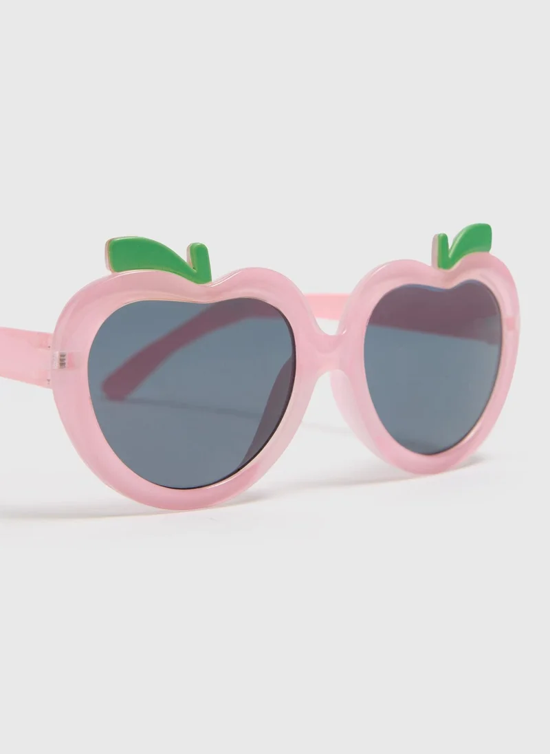 ماتلان Girls Pink Apple Sunglasses