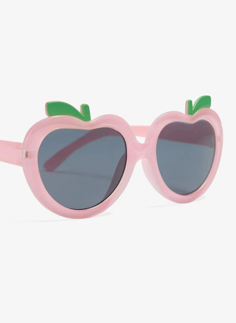 Matalan Girls Pink Apple Sunglasses