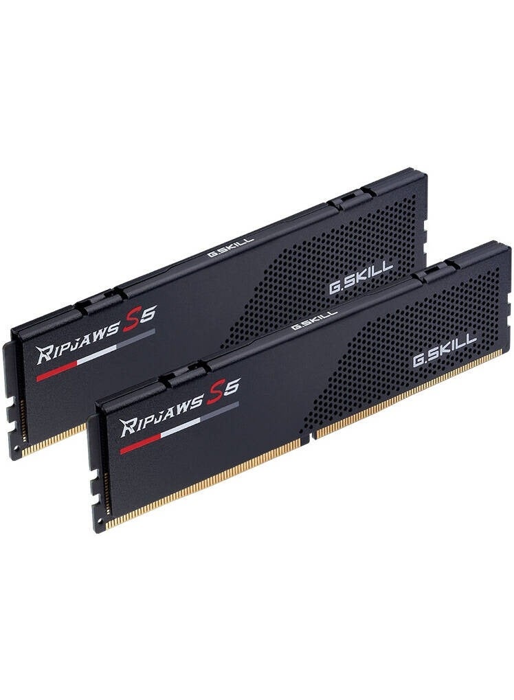G.Skill Ripjaws S5 DDR5-5200 64GB (2x32GB) CL36-36-36-83 1.25V Dual Channel Desktop Memory Kit, Intel XMP 3.0 & AMD EXPO Compatible, 288-Pin DIMM, Low Profile Matte Black | F5-5200J3636D32GX2-RS5K - Image 2
