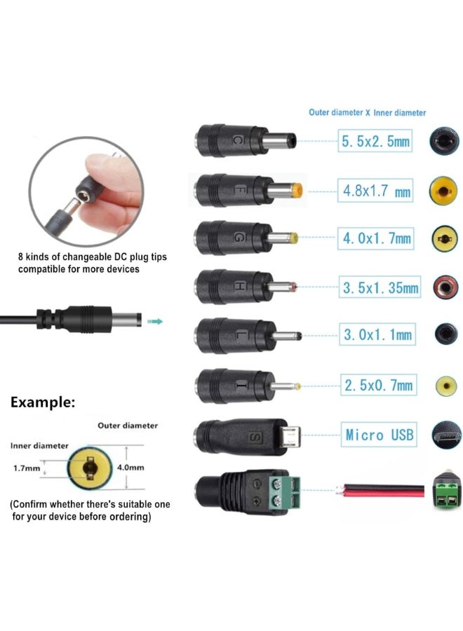 Fukukawa 24V 1A AC/DC Power Adapter Charger UK Plug for LED Strip, CCTV Camera, Router, Monitor, Speaker, Drifting Scooter - Image 3
