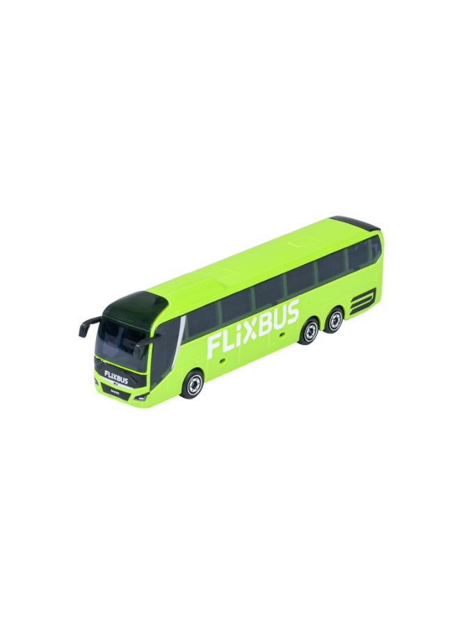 Majorette MAN Lion's Coach L FlixBus, Green, 13 cm Officially Licensed Diecast Bus with Freewheel, Suspension and Metal Body, Toy Coach for Kids Ages 3+ - Image 3
