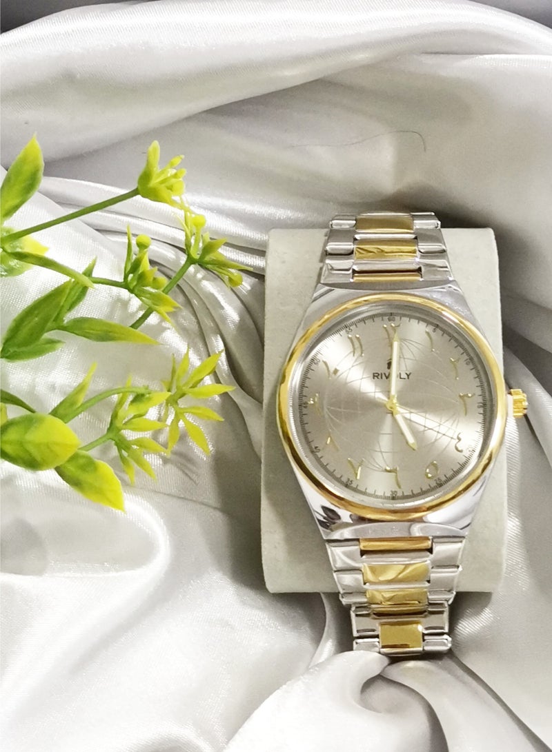 ريفولي ساعة رجال عصرية ستانلس استيل ضد الماء - Image 3