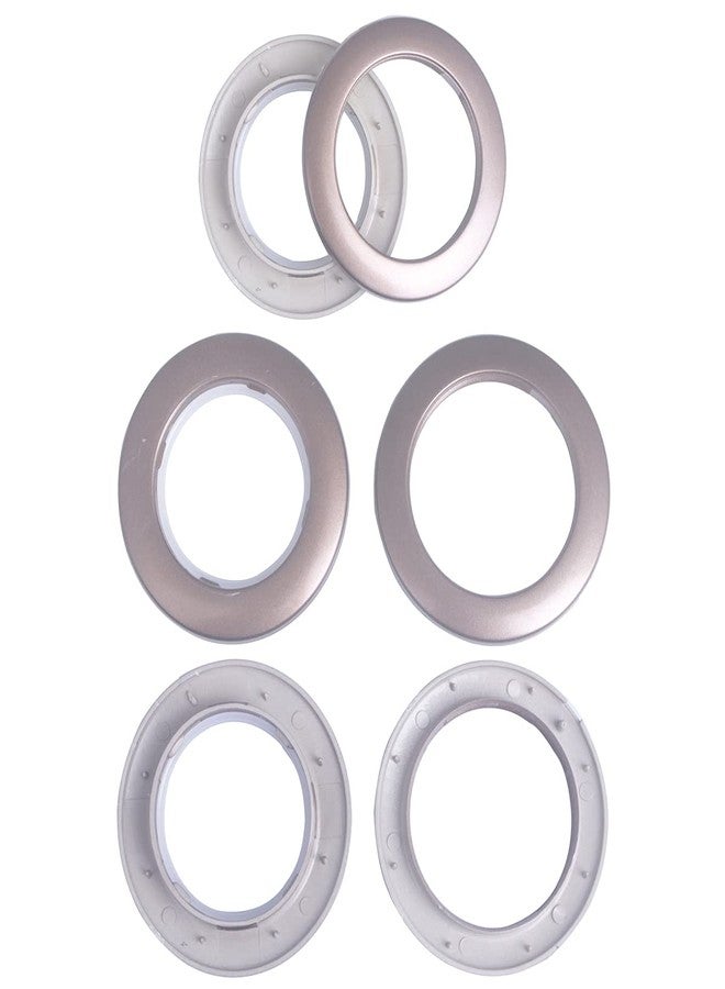 Mangood 32 Pack Curtain Grommet, Inner Diameter 1-9/16"(40mm) Curtain Eyelet Rings Roman Ring Grommet Curtains Grommets kit for Casement Eyelet Tool Accessory (Coffee) - Image 4