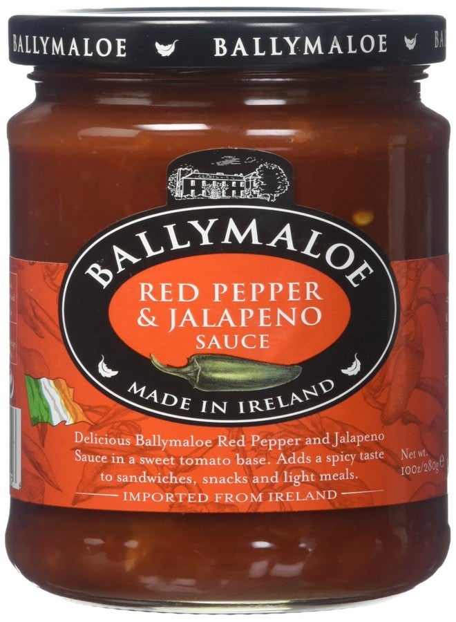 Ballymaloe Red Pepper & Jalapeno Sauce, 10 Ounce - Image 1
