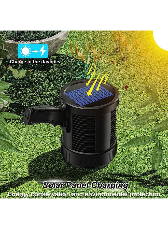 Durable Rechargeable Spotlight, Waterproof LED Spot Lights with Large Capacity, Handheld Flashlight, Super Bright Outdoor Solar Spotlights, Searchlight Cob Light, Long-Distance - Image 2