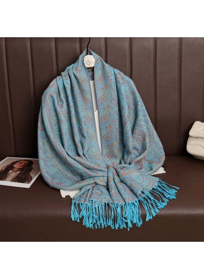آنا شال كيب متعدد الاستخدامات يحاكي شعور الكشمير - Image 1