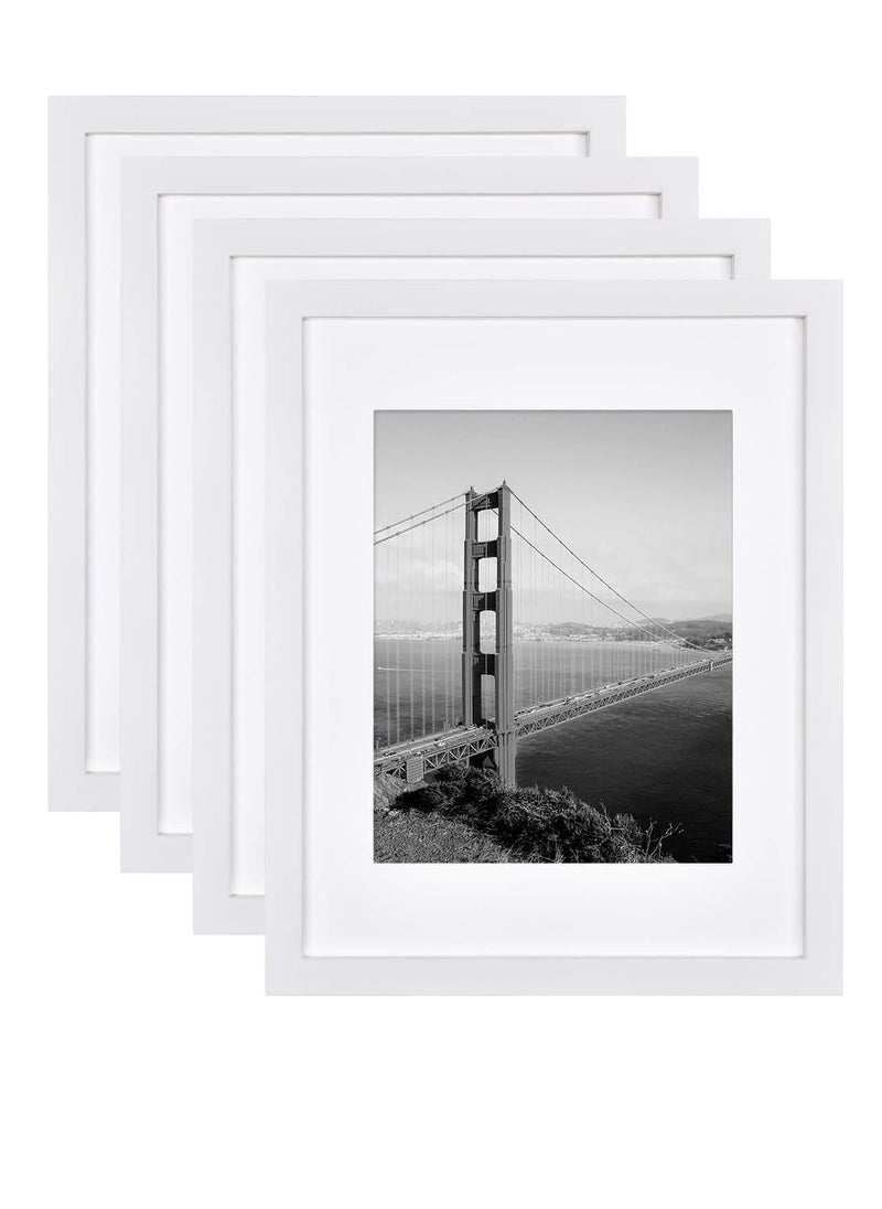 AKDC - AKDC  Picture Frame A4 SIZE  Centimetres, White - Set Of 4 - Image 1