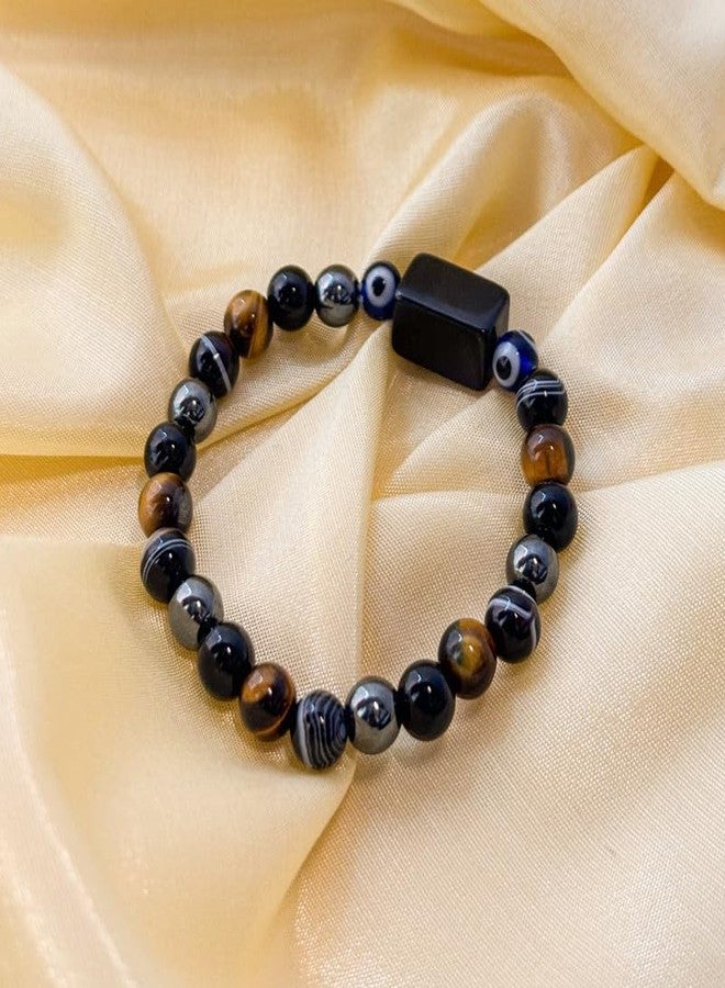 Astrotalk Evil Eye Protection Bracelet | Ward Off Negativity & Evil Eye | 108 Hours Energized by Top Astrologers | Handcrafted with Care | With Certificate of Authenticity | Protect Your Energy - Image 3