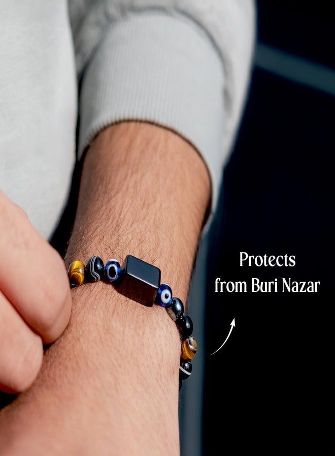 Astrotalk Evil Eye Protection Bracelet | Ward Off Negativity & Evil Eye | 108 Hours Energized by Top Astrologers | Handcrafted with Care | With Certificate of Authenticity | Protect Your Energy - Image 5