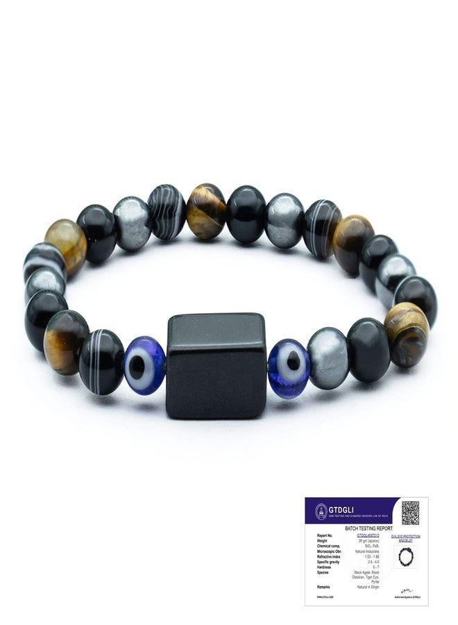 Astrotalk Evil Eye Protection Bracelet | Ward Off Negativity & Evil Eye | 108 Hours Energized by Top Astrologers | Handcrafted with Care | With Certificate of Authenticity | Protect Your Energy - Image 1