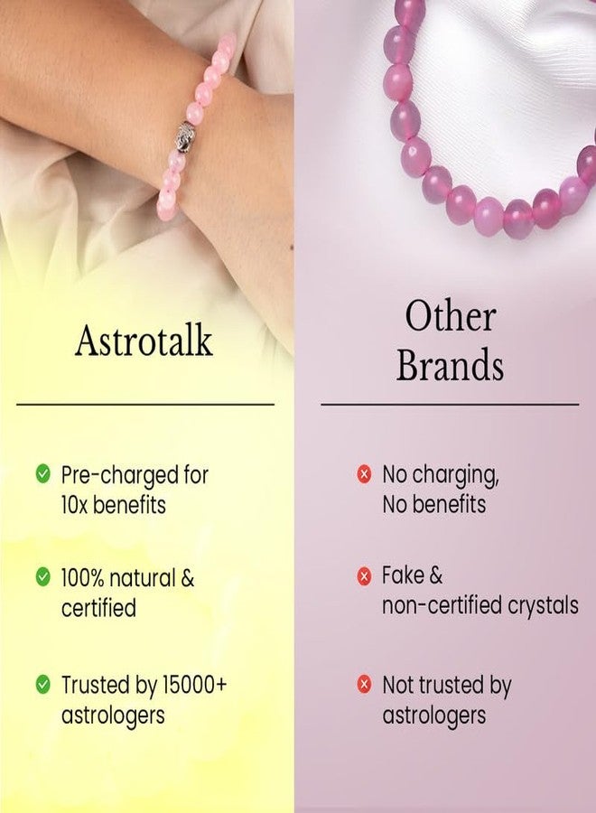 Astrotalk Evil Eye Protection Bracelet | Ward Off Negativity & Evil Eye | 108 Hours Energized by Top Astrologers | Handcrafted with Care | With Certificate of Authenticity | Protect Your Energy - Image 4