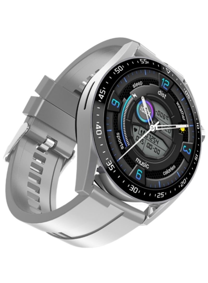 AROAQ 2 Pcs EC33 Pro 1.48 inch Color Screen Smart Watch,Support Heart Rate Monitoring / Blood Pressure Monitoring(1 Black And 1 Gray)  - Image 3