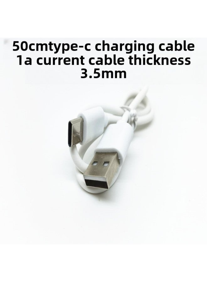 Usb Charging Cable Mico5p Android V8 For Keyboard And Mouse Led Lights Headphones Fan Speaker With Cable-Color:30cm White Micro 5p (Android Interface) 2A Current Charging Line - Image 4