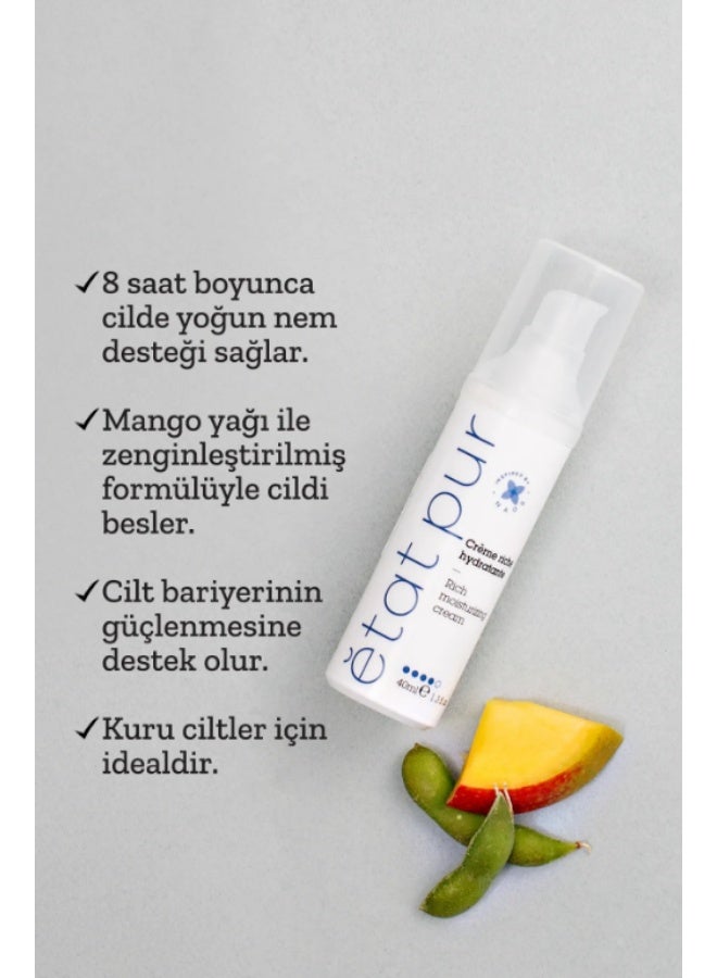 Etat Pur Rich Moisturizing Cream 40ml - Image 3