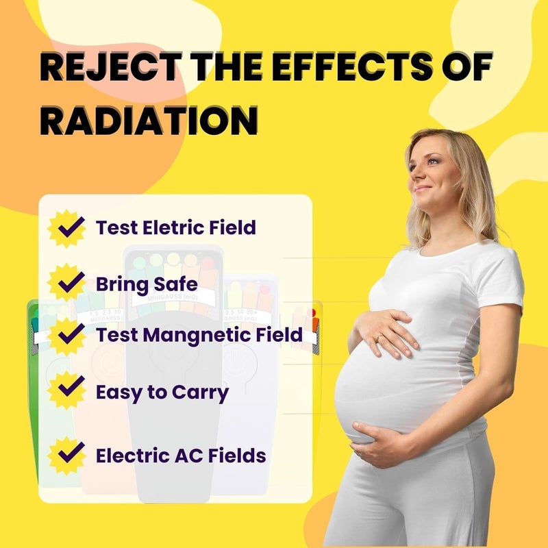 جهاز قياس المجال الكهرومغناطيسي (EMF Meter)، كاشف للمجال المغناطيسي، أداة لاختبار معدات صيد الأشباح - Image 4