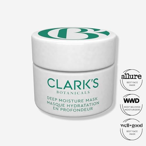 Clark's Botanicals Clarks Botanicals Deep Moisture Mask Targets Dryness Redness Stimulates Collagen 2in1 Moisturizer Mask 17 Fl Oz Pack of 1 - Image 5
