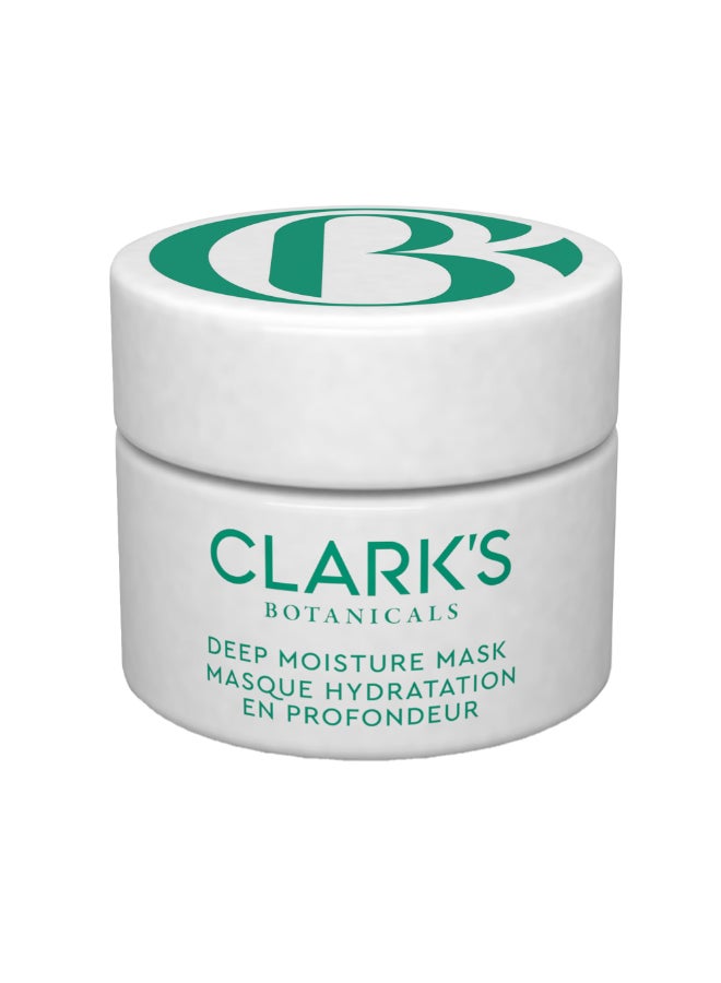 Clark's Botanicals Clarks Botanicals Deep Moisture Mask Targets Dryness Redness Stimulates Collagen 2in1 Moisturizer Mask 17 Fl Oz Pack of 1 - Image 3