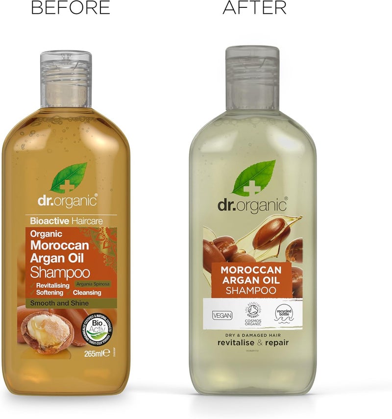 Dr.Organic Moroccan Argan Oil Shampoo, 265 ml - Image 3