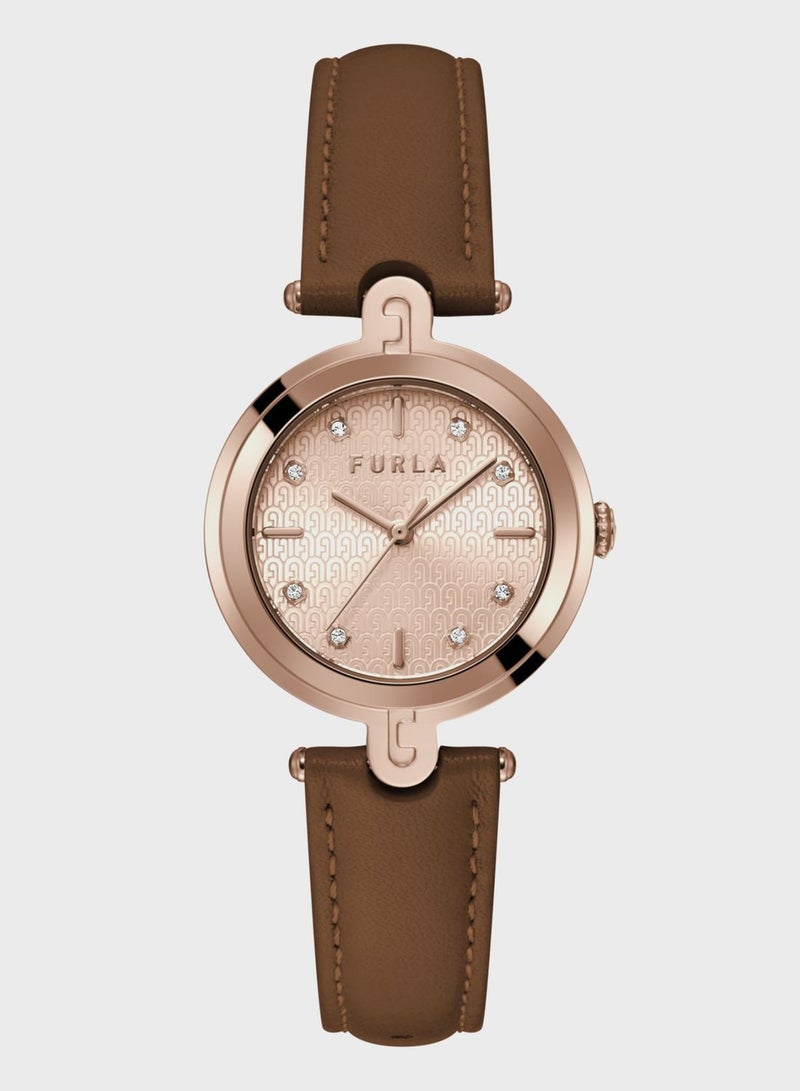 Furla Furla Leather Strap Analog Watch  - Image 1