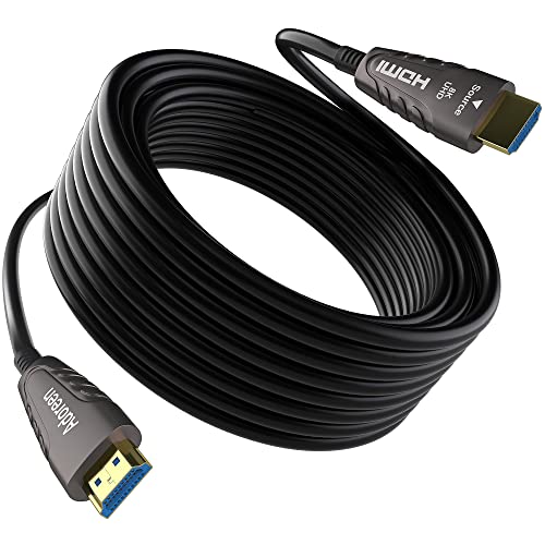 Adoreen 8K Fiber Optic HDMI 2.1 Cable 40 Feet, Active Optical HDMI Cord for 8K@60Hz 4K@120Hz 2K@240Hz Dynamic HDR eARC HDCP2.2&2.3 4:4:4 3D,Compatible PS5/PS4,Ultra HD TV(12.2m) - Image 1