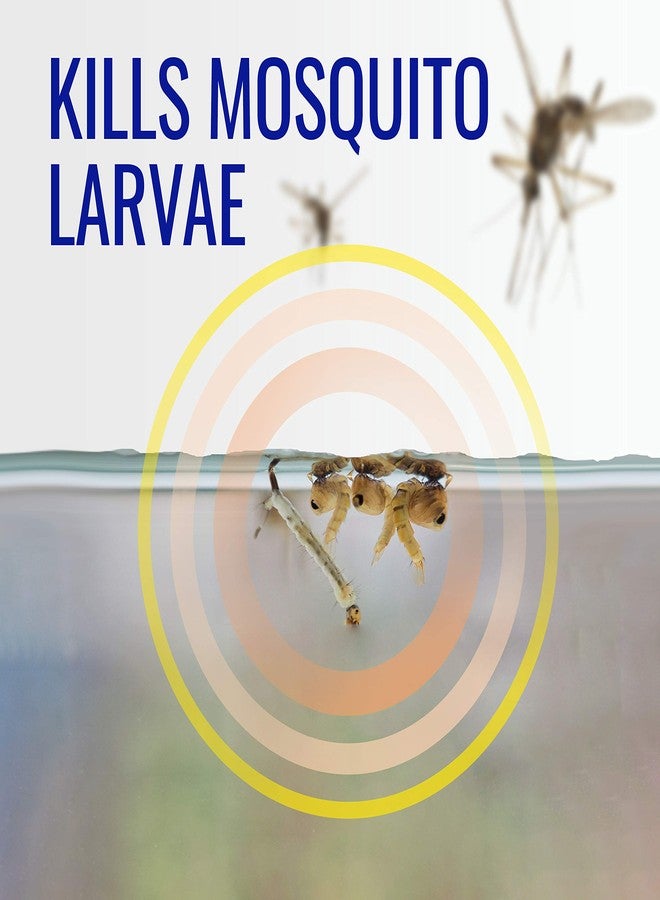 TERRO No Mess Mosquito Larvacide Pouches - 10 Pouches Included - T1210-10 Mosquito Larvacide Packets - Dissolvable Pouch for Stagnant Water - Image 5