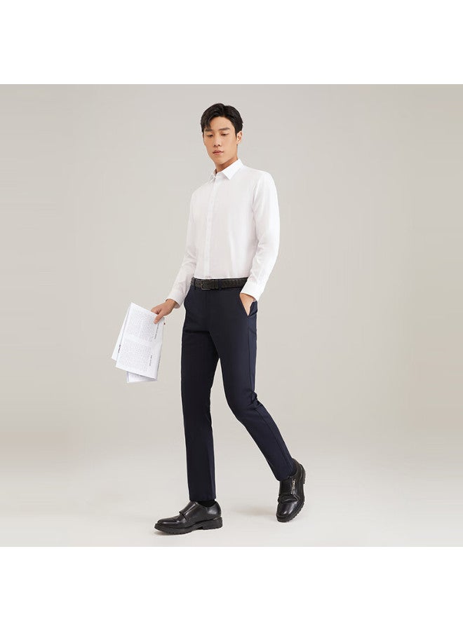 Youngor Dp Non-iron Long Sleeve Shirt Autumn Winter New Business Casual Pure Cotton Oxford Shirt 170048 - Image 1