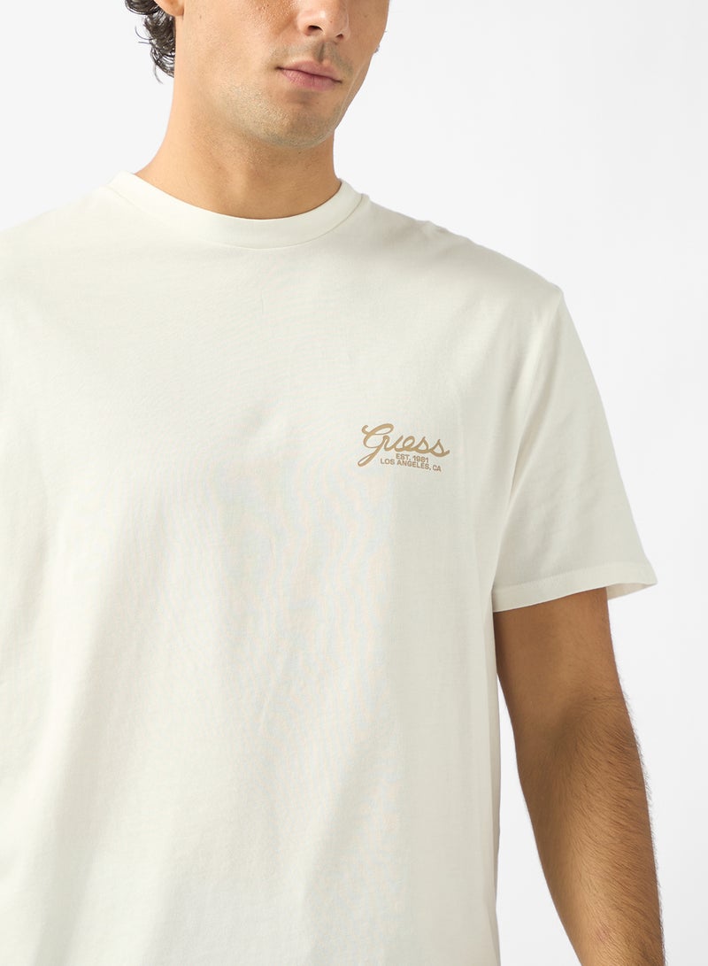 GUESS Short Sleeve Logo T-Shirt - Image 3